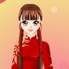 Asian girl dressup game