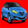 Big blue concept car coloring game