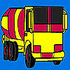 Big building truck coloring game