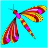 dragonfly coloring game