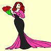 Gloria best dress coloring game