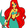 Happy Mermaid Coloring game