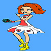 Jewelry gift girl coloring game