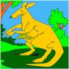 kangaroo coloring game