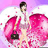 Kari in valentines day dress up game