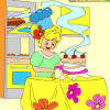 Kids coloring Amazing cake game