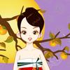 Korean girl and moon game