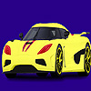 Modern and fast car coloring game
