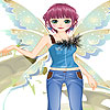 Nice angel dress up game