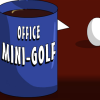 Office mini-golf game