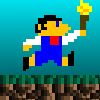 One Button Pixelympics game