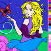 Paint a beautiful princess game