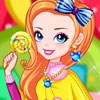 Rainbow Girl with Lollipop game