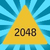 Triangular 2048 game